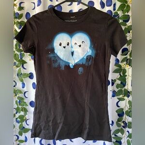 Teeturtle Ghosts Heart Glow in the Dark T-shirt